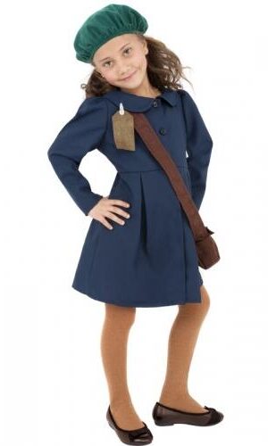 World War II Evacuee Girl Costume uk