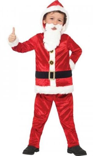 Jolly Santa Kids Costume uk