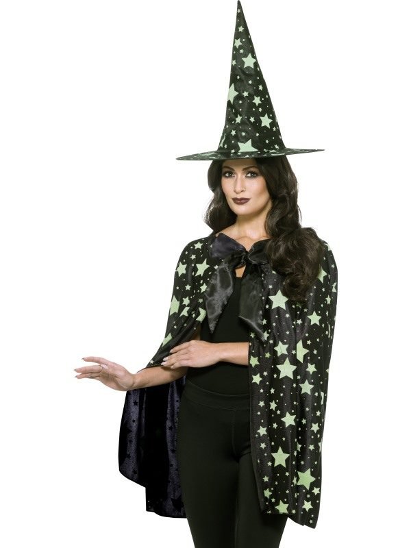 Midnight Witch Kit Fancy Dress Town Superheroes Halloween Costumes Wigs Masks Hats Party Store