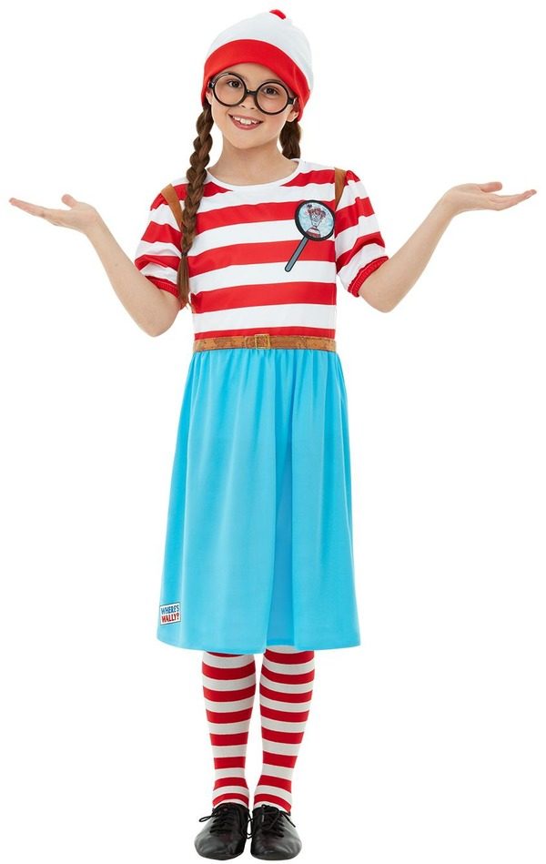Where's Wally? Wenda Deluxe Costume - Fancy Dress Town, Superheroes ...