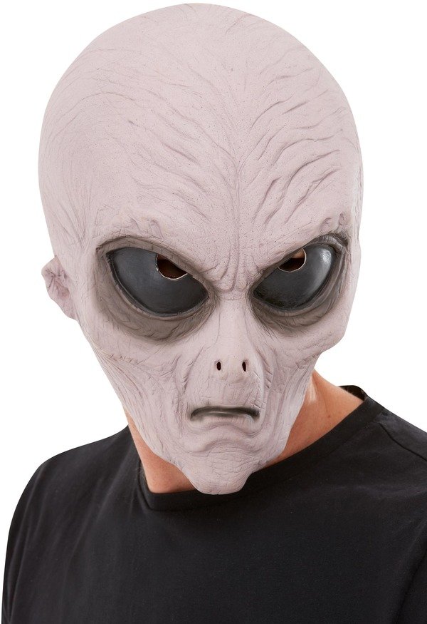 Alien Latex Mask Fancy Dress Town, Superheroes &amp; Halloween Costumes