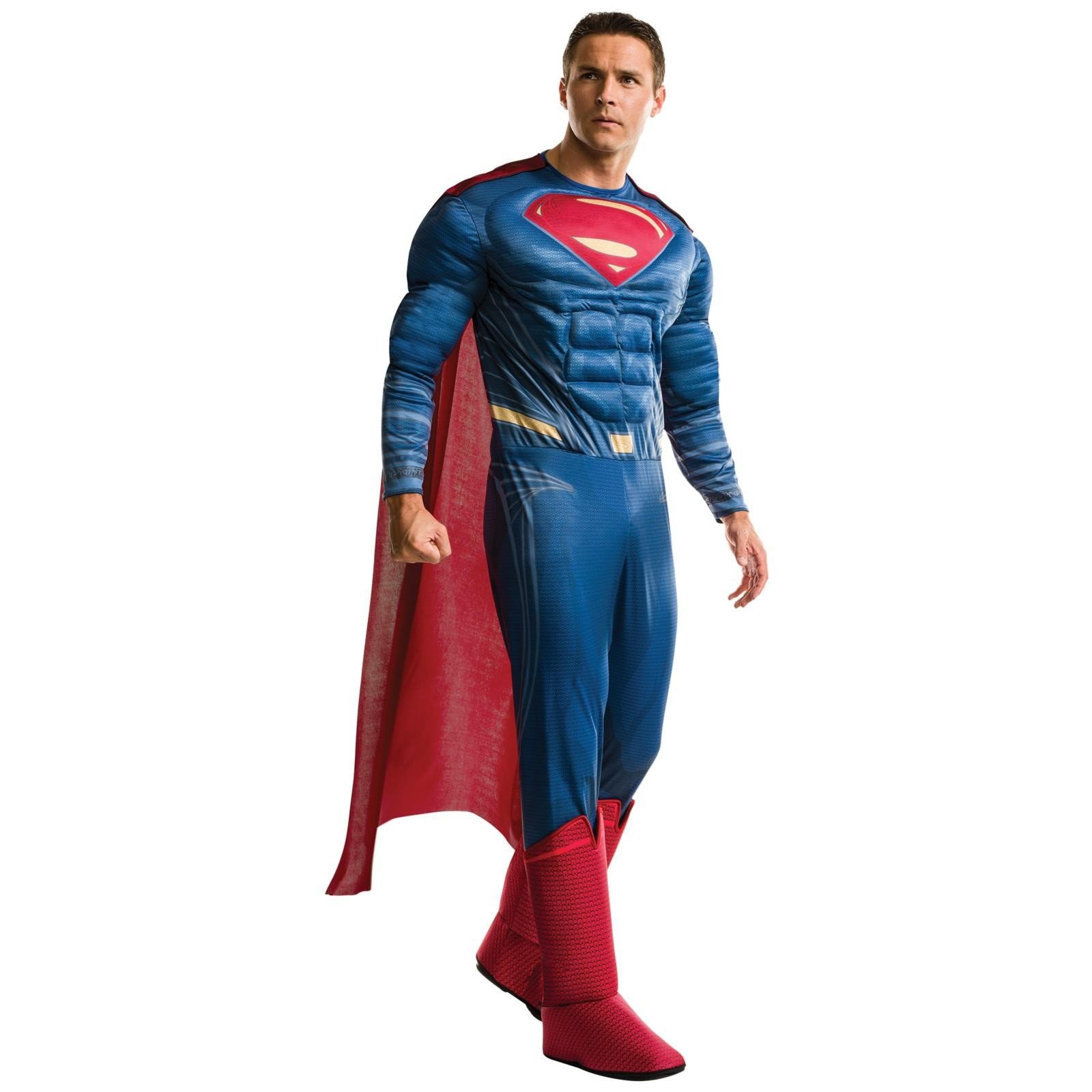 Justice League Superman Returns Deluxe Muscle Chest Boy's Halloween ...