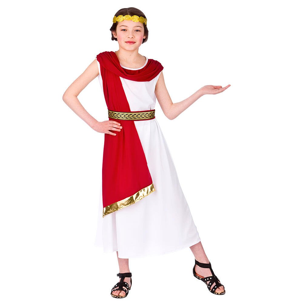 Roman Princess Costume Fancy Dress Town, Superheroes & Halloween